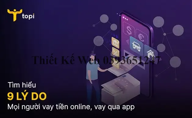 9 lý do mọi người vay tiền online, vay qua app