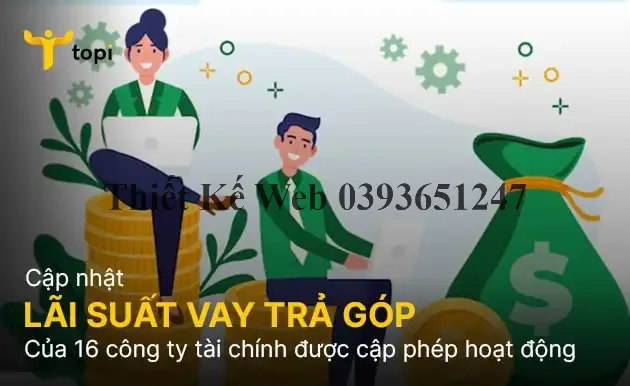 Cập nhật lãi suất vay trả góp 16 công ty tài chính T11/2024